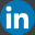 linkedin social icon
